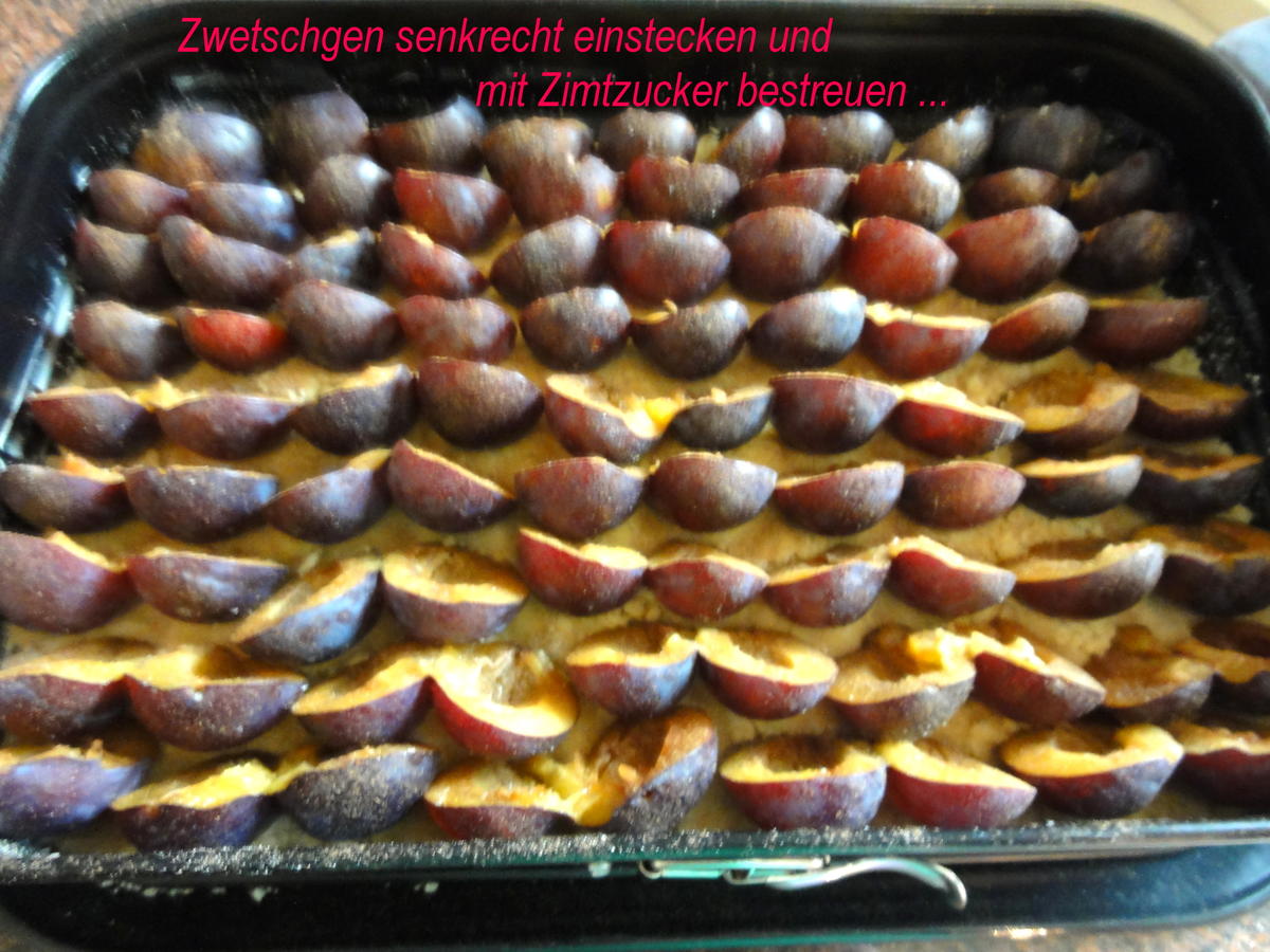 Mürbeteig:   ZWETSCHGEN CRUMBLE - Rezept - Bild Nr. 1399