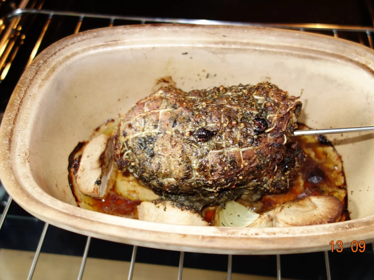 Rezept: Lammrollbraten im Junior-Römi Bild Nr. 1364 Lammrollbraten im Junior-Römi - Rezept - Bild Nr. 1364