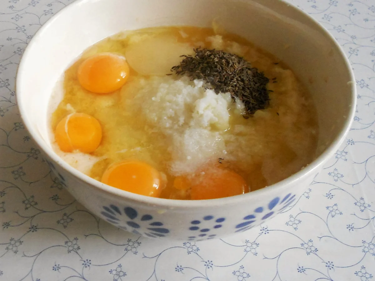 "Oma - Friede`s"- ostpr. Kartoffelpuffer ( Rzpt. um 1890) - Rezept - Bild Nr. 1904