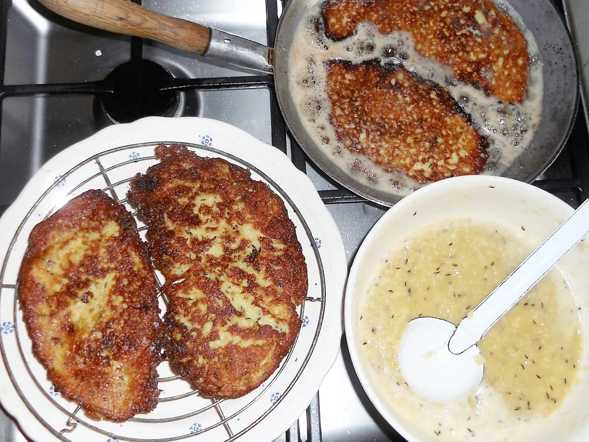 "Oma - Friede`s"- ostpr. Kartoffelpuffer ( Rzpt. um 1890) - Rezept - Bild Nr. 1911