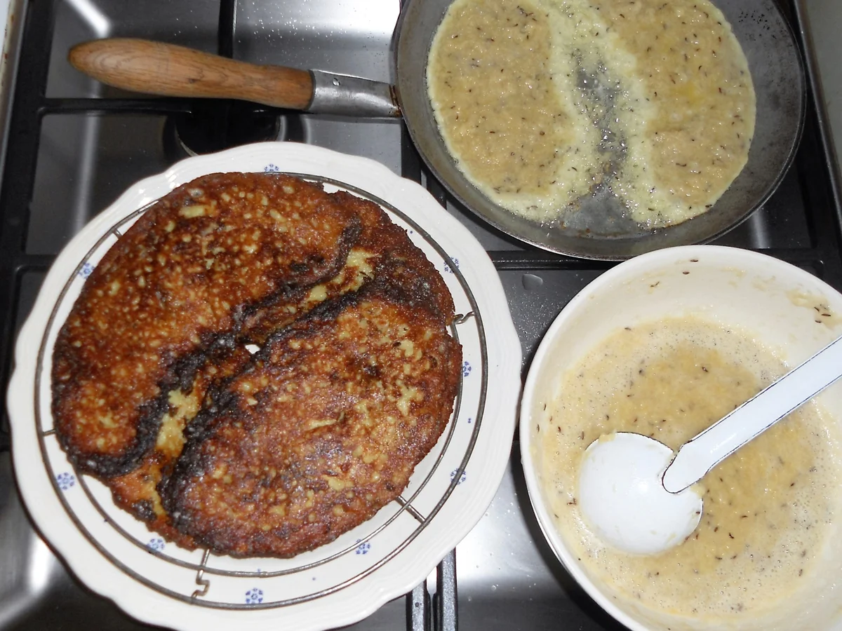 "Oma - Friede`s"- ostpr. Kartoffelpuffer ( Rzpt. um 1890) - Rezept - Bild Nr. 1912