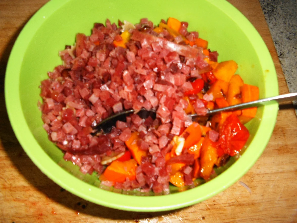 Rezept: Kürbis-Nudel-Auflauf Bild Nr. 1383 Kürbis-Nudel-Auflauf - Rezept - Bild Nr. 1383