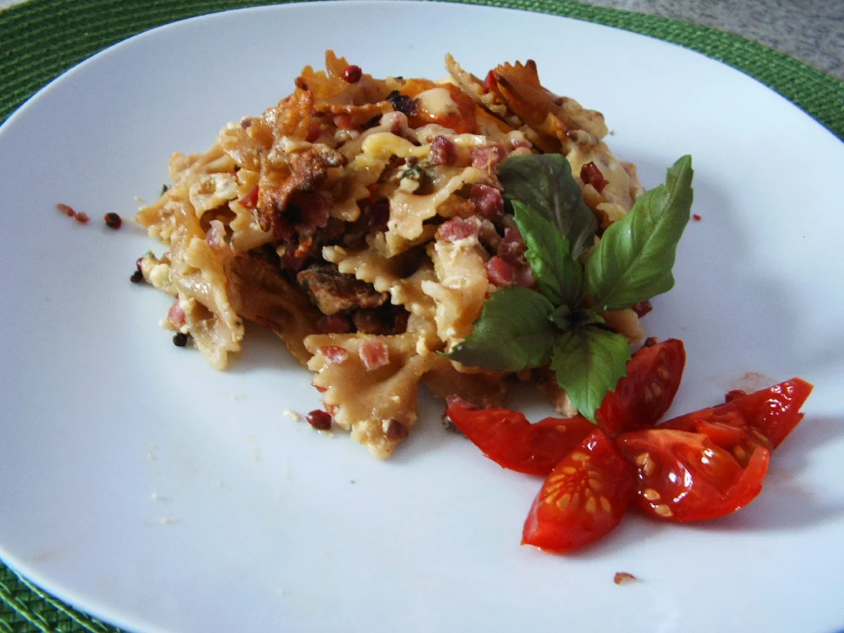 Rezept: Kürbis-Nudel-Auflauf Bild Nr. 1388 Kürbis-Nudel-Auflauf - Rezept - Bild Nr. 1388
