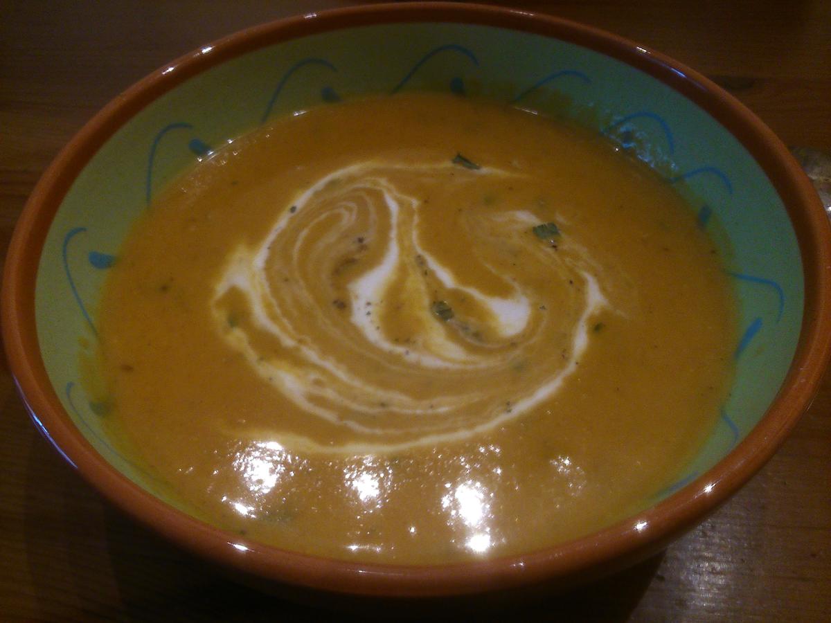 Kürbissuppe zum reinlegen :-D - einfach - von sTinsche