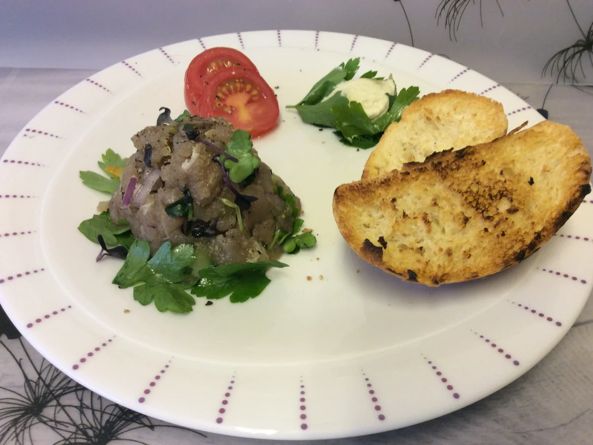 Rezept: Thunfischtatar mit Wasabi-Creme Bild Nr. 1386 Thunfischtatar mit Wasabi-Creme - Rezept - Bild Nr. 1386