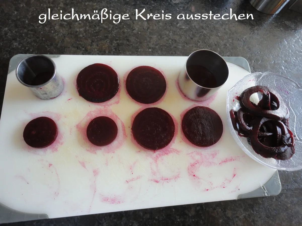 Rezept: marinierte rote Rüben Taler Bild Nr. 1387 marinierte rote Rüben Taler - Rezept - Bild Nr. 1387