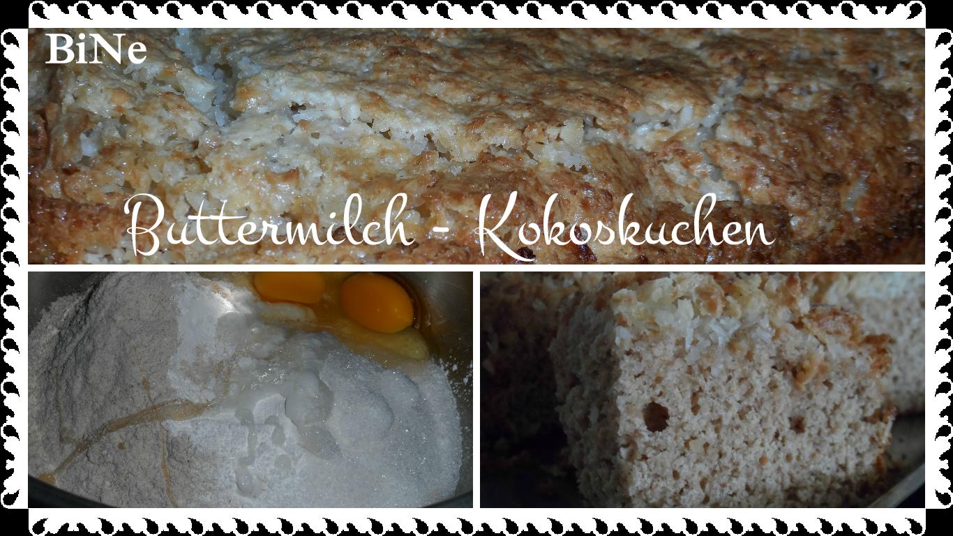 Bilder für BiNe` S BUTTERMILCH - KOKOSKUCHEN - Rezept