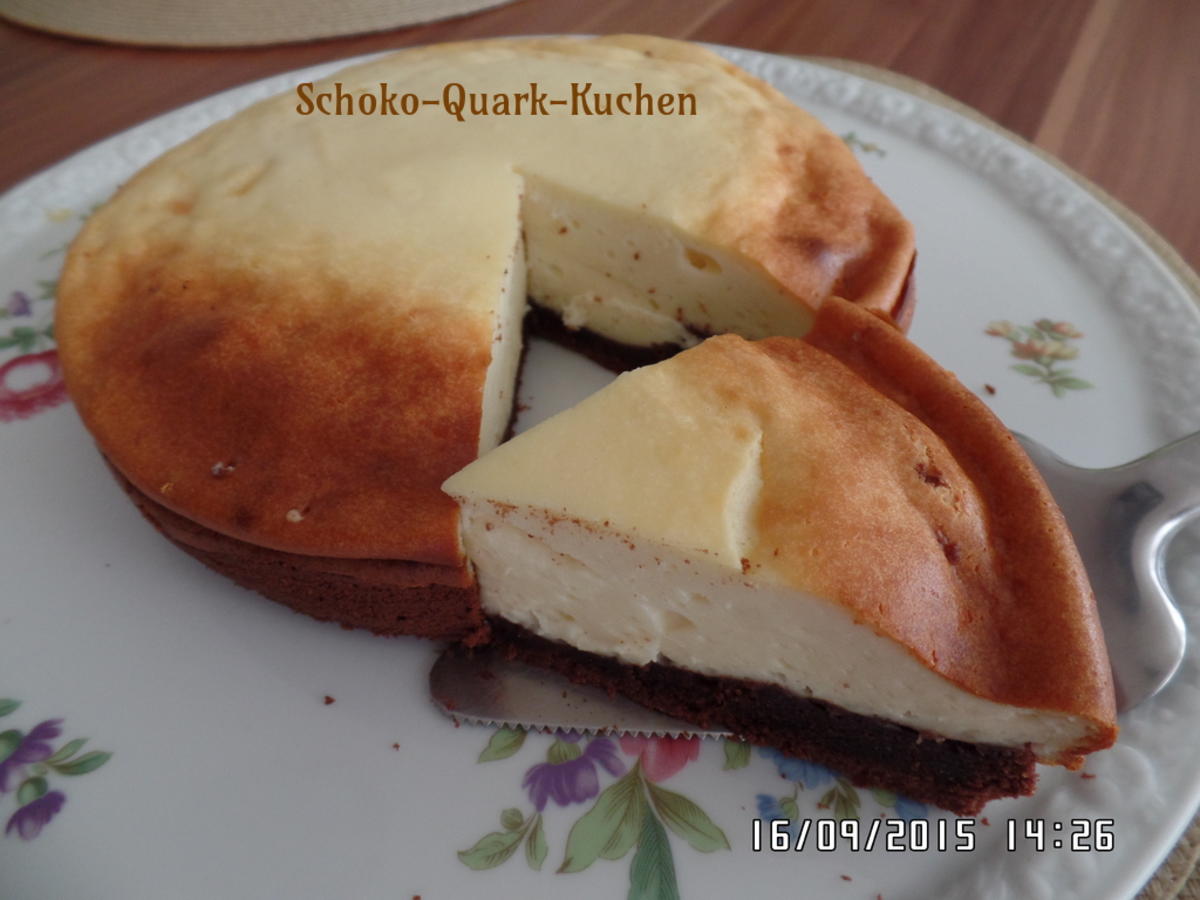 Schoko-Quark-Kuchen - Rezept Gesendet von Sheeva1960