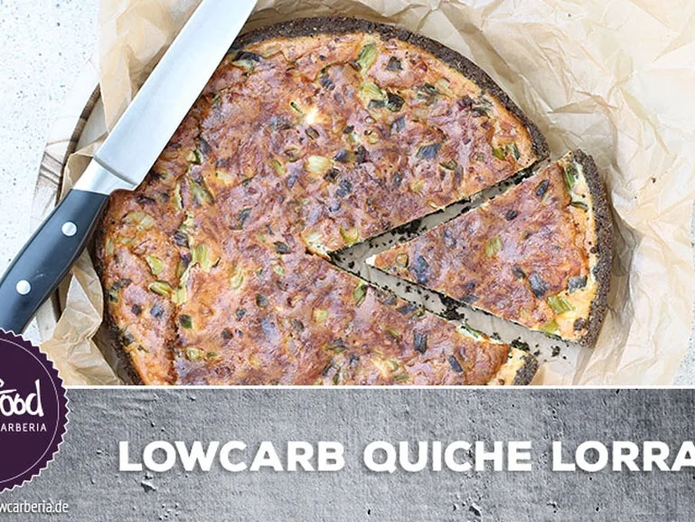 Rezept: LowCarb Quiche Lorraine Bild Nr. 1397 LowCarb Quiche Lorraine - Rezept - Bild Nr. 1397