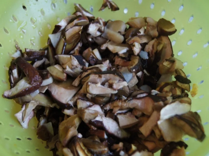 Kürbis-Kartoffel-Knödel mit Steinpilzragout - Rezept - Bild Nr. 1425