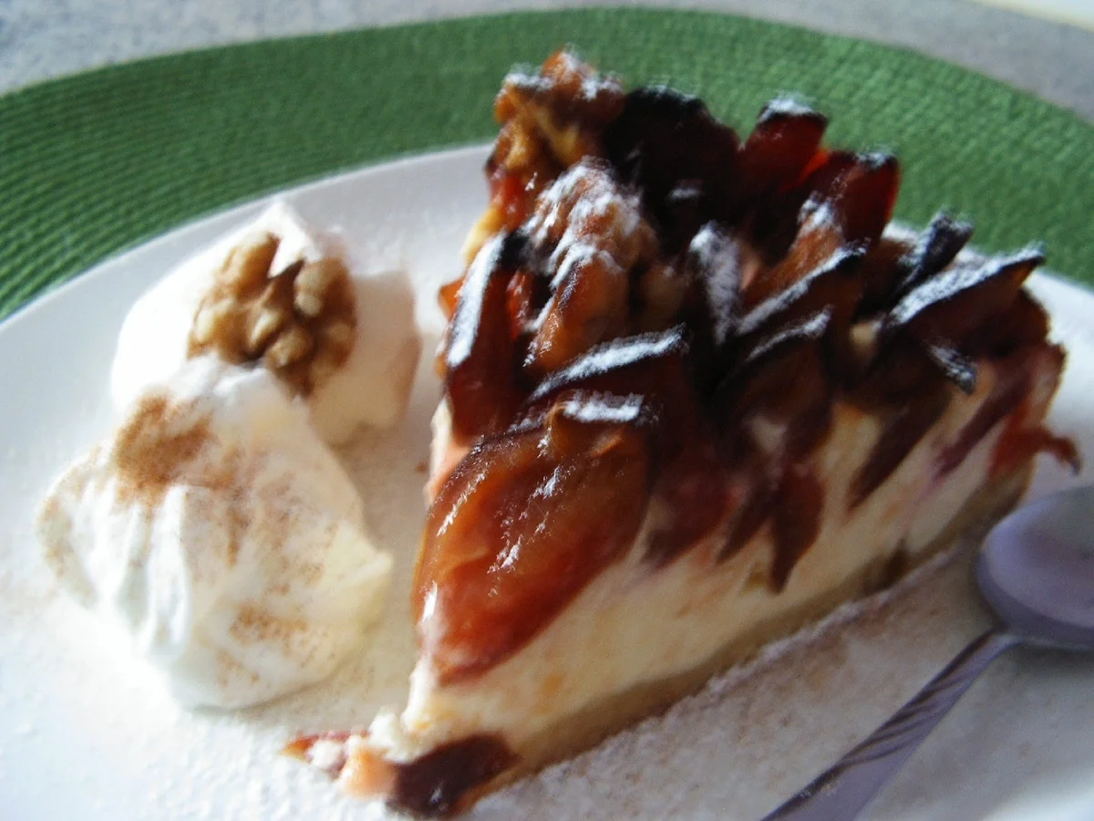 Rezept: Quark-Pflaumen-Kuchen Bild Nr. 1425 Quark-Pflaumen-Kuchen - Rezept - Bild Nr. 1425