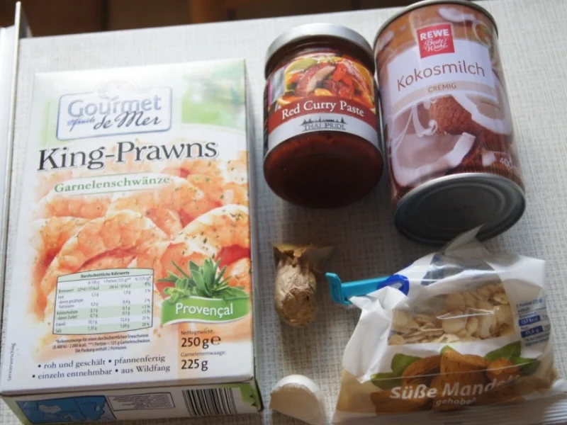 Rezept: Garnelencurry mit Gewürzreis Bild Nr. 1429 Garnelencurry mit Gewürzreis - Rezept - Bild Nr. 1429