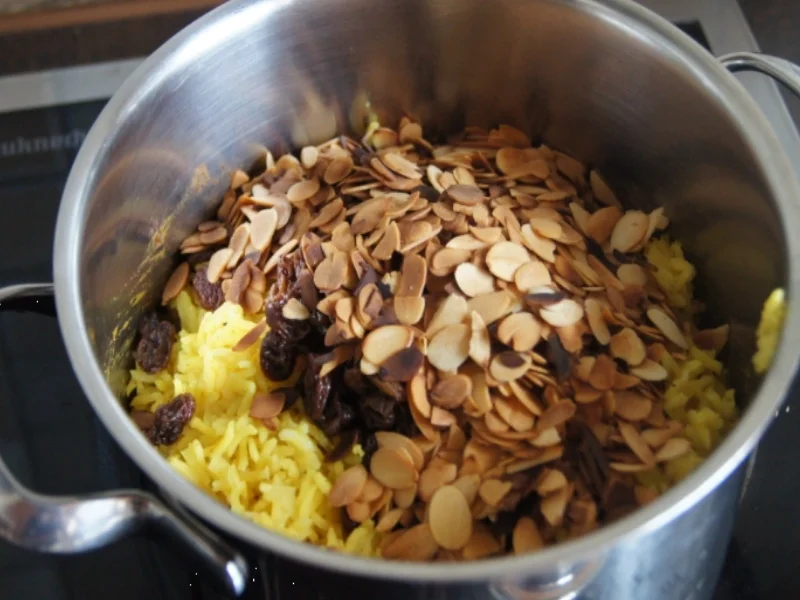 Rezept: Garnelencurry mit Gewürzreis Bild Nr. 1436 Garnelencurry mit Gewürzreis - Rezept - Bild Nr. 1436