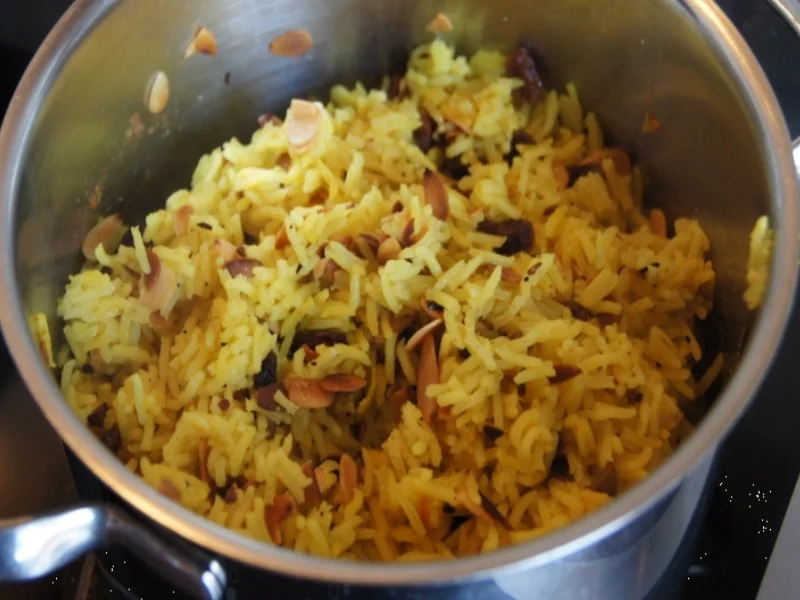 Rezept: Garnelencurry mit Gewürzreis Bild Nr. 1437 Garnelencurry mit Gewürzreis - Rezept - Bild Nr. 1437