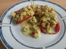 Gefüllte Spitz - Paprika mit Puten Curry - Rezept - Bild Nr. 1416