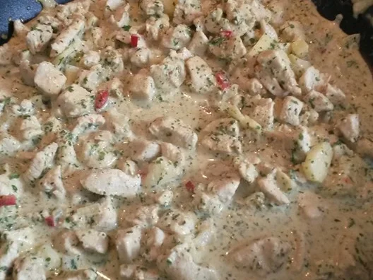 Gefüllte Spitz - Paprika mit Puten Curry - Rezept - Bild Nr. 1424