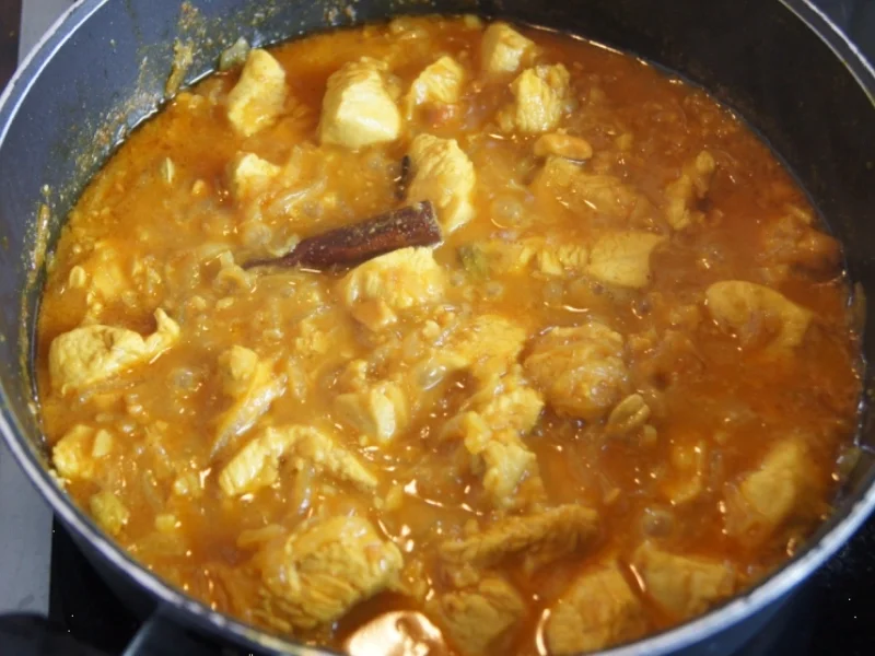 Putenbrustfiletcurry mit Gewürzreis - Rezept - Bild Nr. 1430
