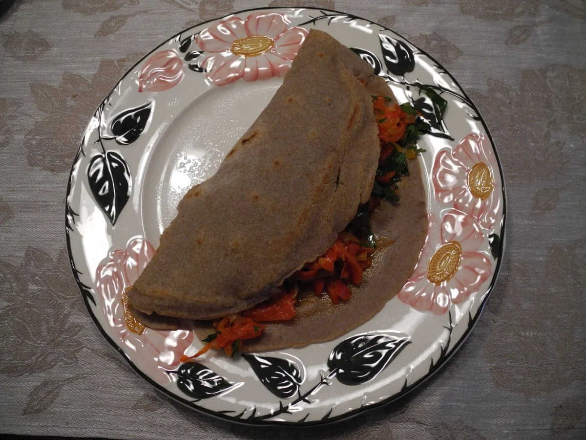 Buchweizen - Fladen mit Kürbis - Füllung - Rezept - Bild Nr. 1418