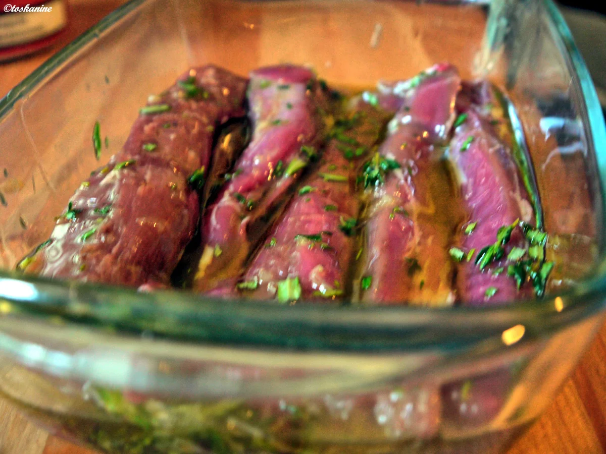 Rezept: Lammfilet, Gewürzmöhren, Fächerkartoffeln Bild Nr. 1419 Lammfilet, Gewürzmöhren, Fächerkartoffeln - Rezept - Bild Nr. 1419