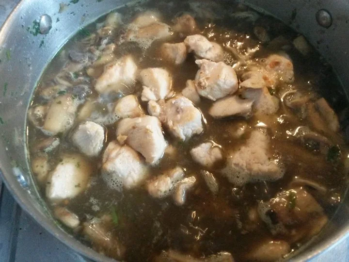 Puten - Champignon - Auflauf mit Kartoffeldecke - Rezept - Bild Nr. 1423