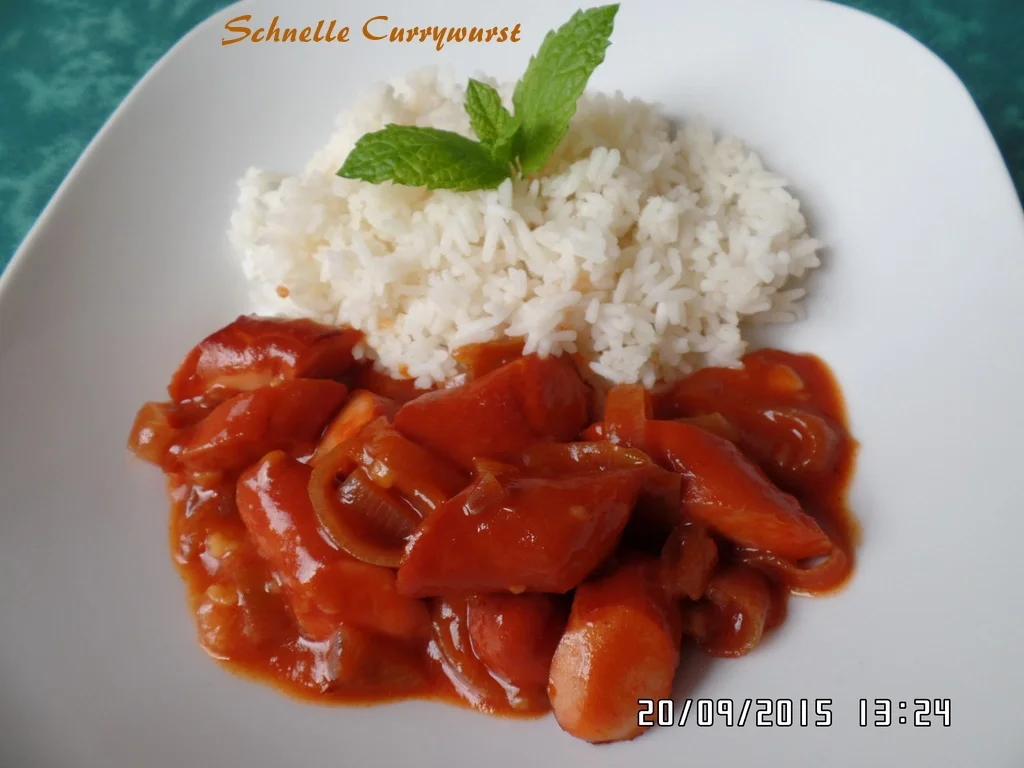 Schnelle Currywurst - Rezept - Bild Nr. 1417