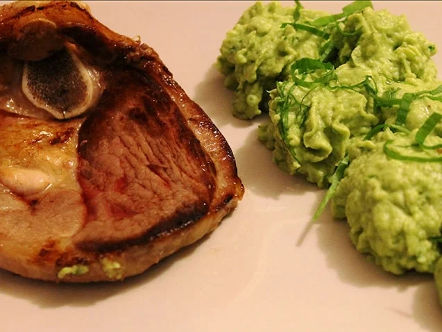 LowCarb Lammkotelett mit Walnuss Bärlauch Pürree - Rezept - Bild Nr. 1429