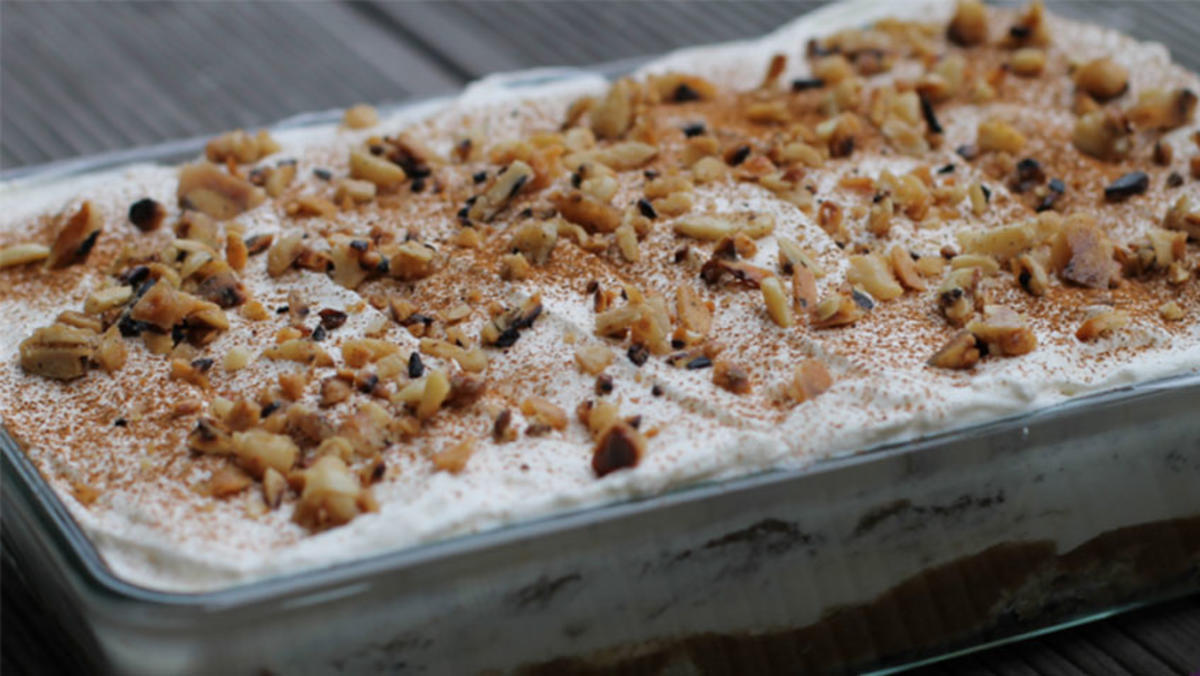 LowCarb Bratapfel Tiramisu - Rezept mit Bild - kochbar.de