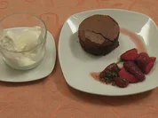 Brownies mit Erdbeerminzsalat (Marcel und Katja) - Rezept - Bild Nr. 1473