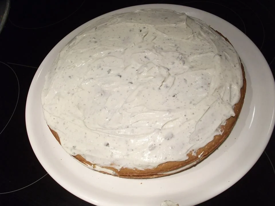 Kuchen mit Straciatellacreme  Low Carb - Rezept - Bild Nr. 1437