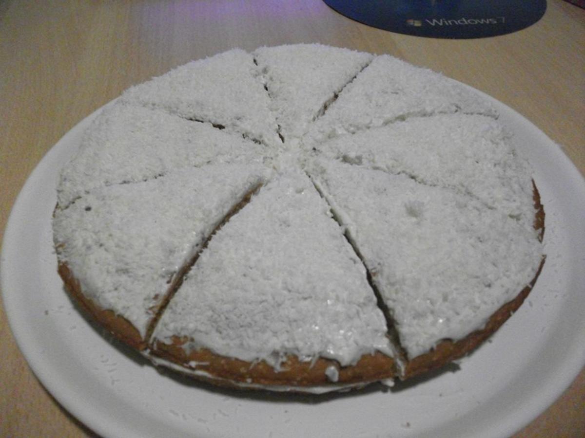 Kuchen mit Straciatellacreme  Low Carb - Rezept - Bild Nr. 1438