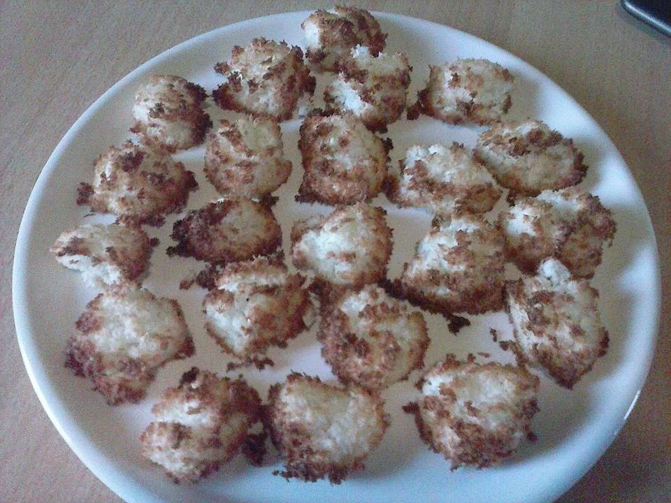 Rezept: Kokos-Makronen Low Carb Bild Nr. 1434 Kokos-Makronen Low Carb - Rezept - Bild Nr. 1434