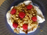 Quark mit Nektarinencreme und Kakaonüssen Low Carb - Rezept - Bild Nr. 1434