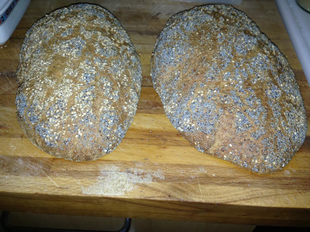 Rezept: Vollkorn Möhrenbrot mit Mohn Bild Nr. 4460 Vollkorn Möhrenbrot mit Mohn - Rezept - Bild Nr. 4460