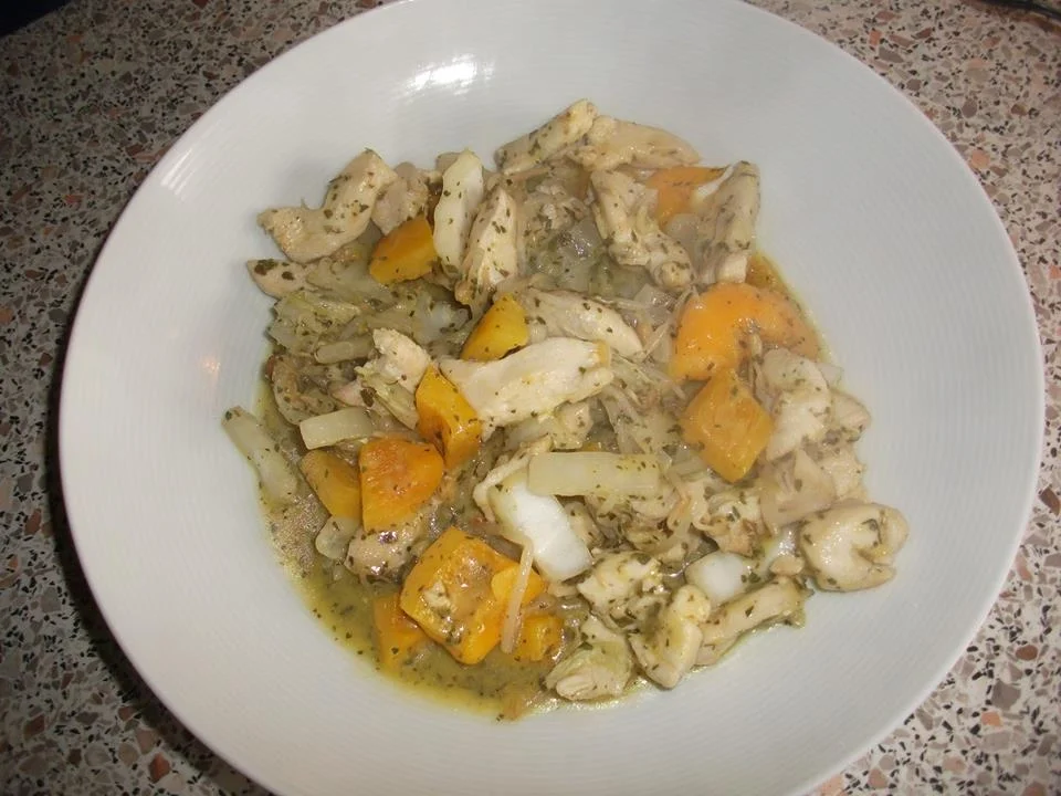 Rezept: Geschnetzeltes mit Kokos-Mango-Soße Low Carb Bild Nr. 1437 Geschnetzeltes mit Kokos-Mango-Soße Low Carb - Rezept - Bild Nr. 1437