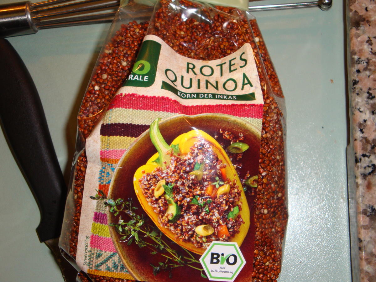 Gemüsefritata mit rotem Quinoa - Rezept - Bild Nr. 1542