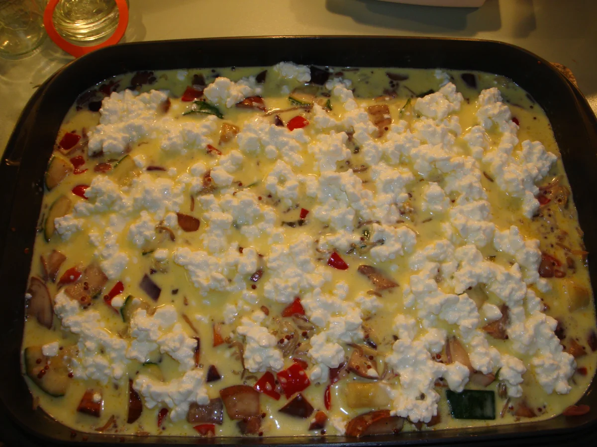 Gemüsefritata mit rotem Quinoa - Rezept - Bild Nr. 1549