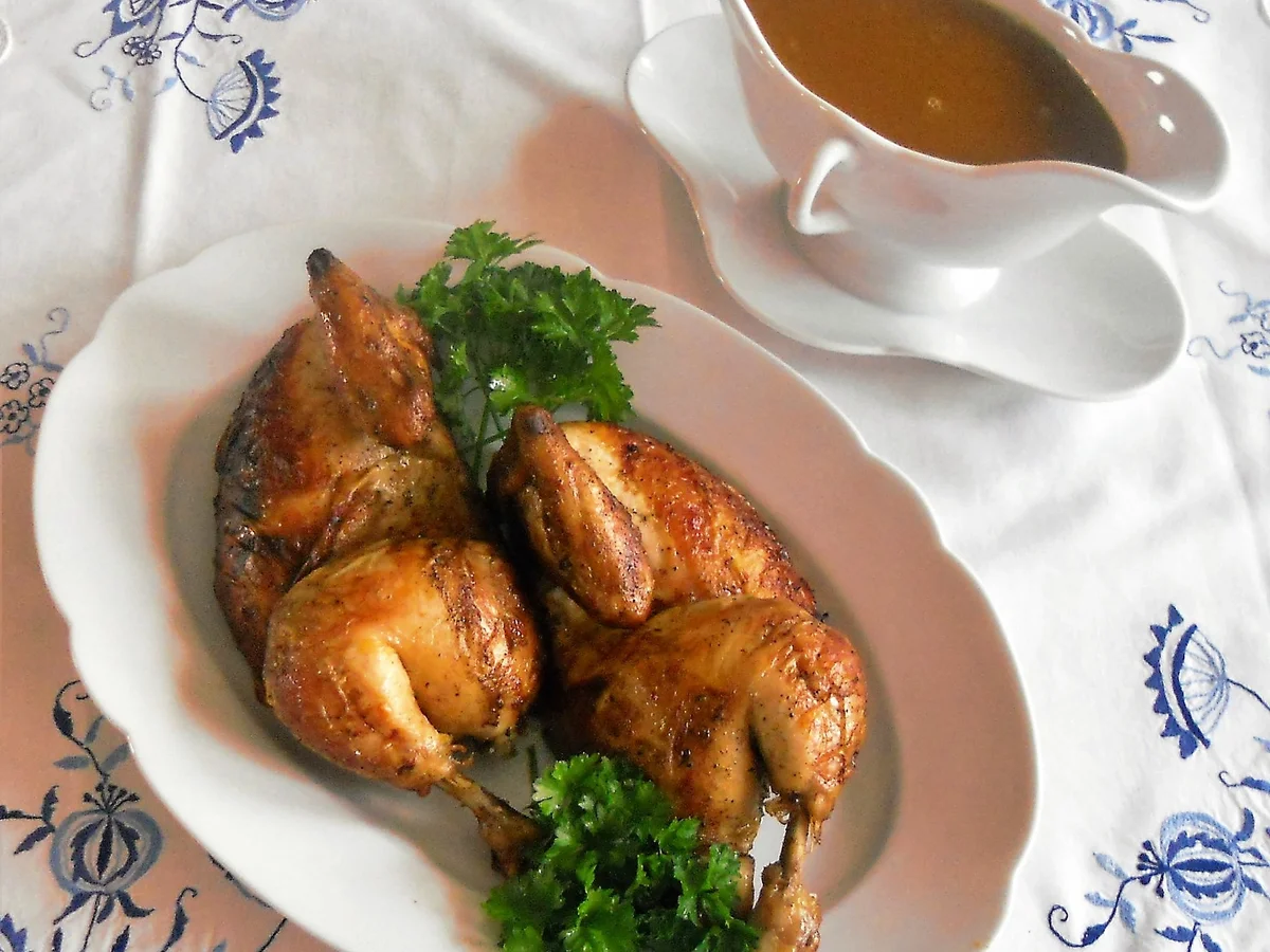 "Goldbroiler" - à la "Oòrndrasch" (Rzpt. um 1976) - Rezept - Bild Nr. 1474