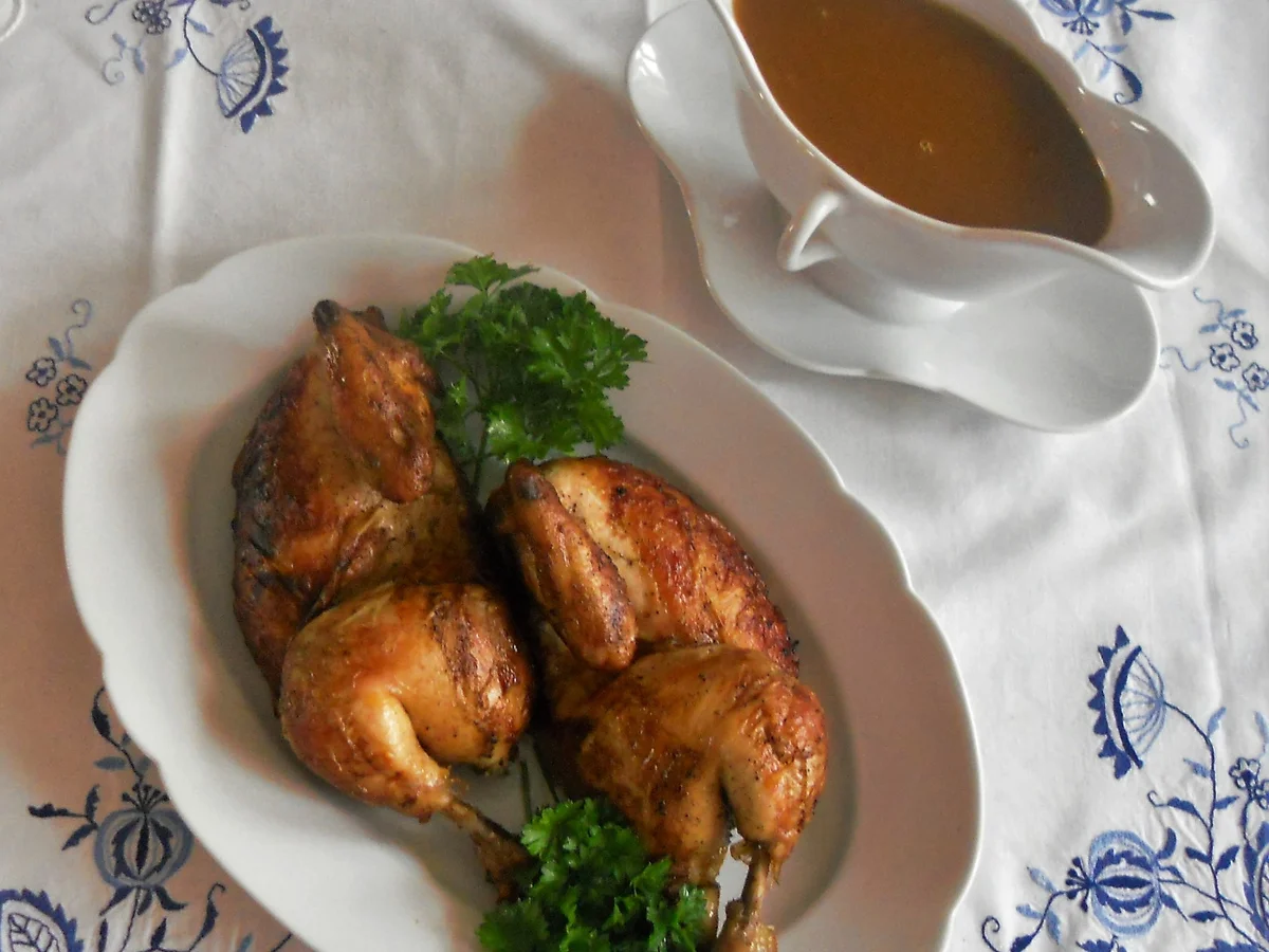 "Goldbroiler" - à la "Oòrndrasch" (Rzpt. um 1976) - Rezept - Bild Nr. 1489