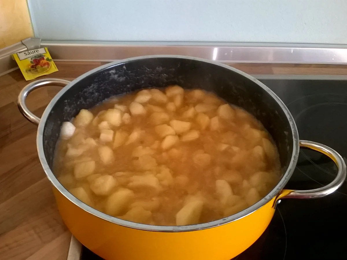 Apfelmus aus eigenen Äpfeln - Rezept - Bild Nr. 1476