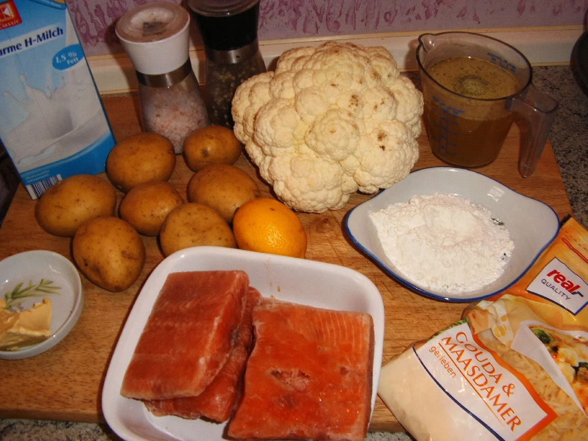 Blumenkohl-Lachs-Auflauf - Rezept - Bild Nr. 1475