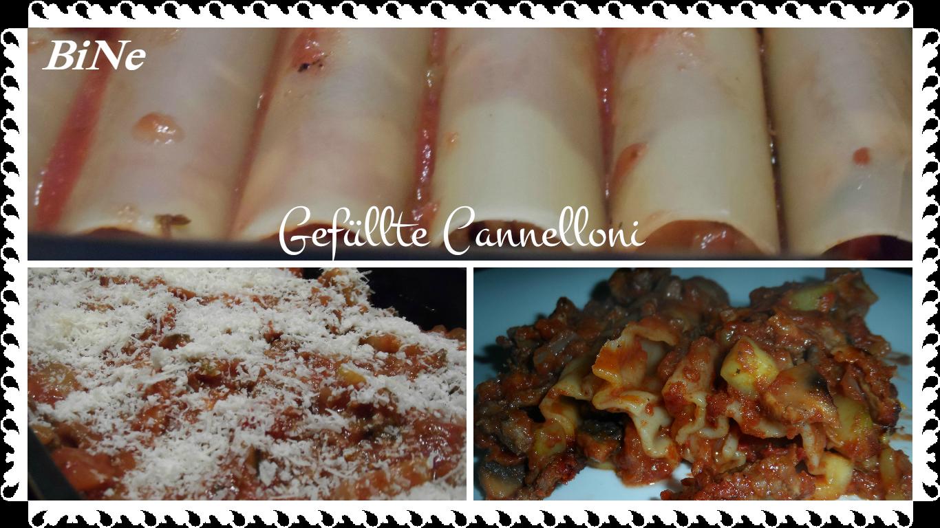 Bilder für BiNe` S GEFÜLLTE CANNELLONI - Rezept