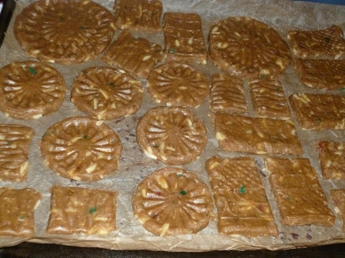 Spekulatius mit Mandeln Spekulatius mit Mandeln