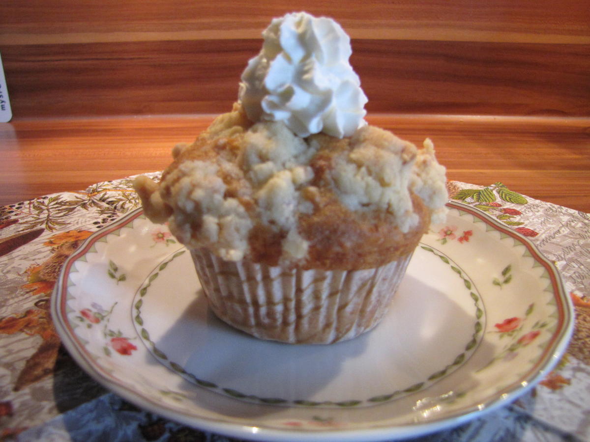 Pflaumen-Mandel Muffins mit Streuseln - Rezept - Bild Nr. 1484