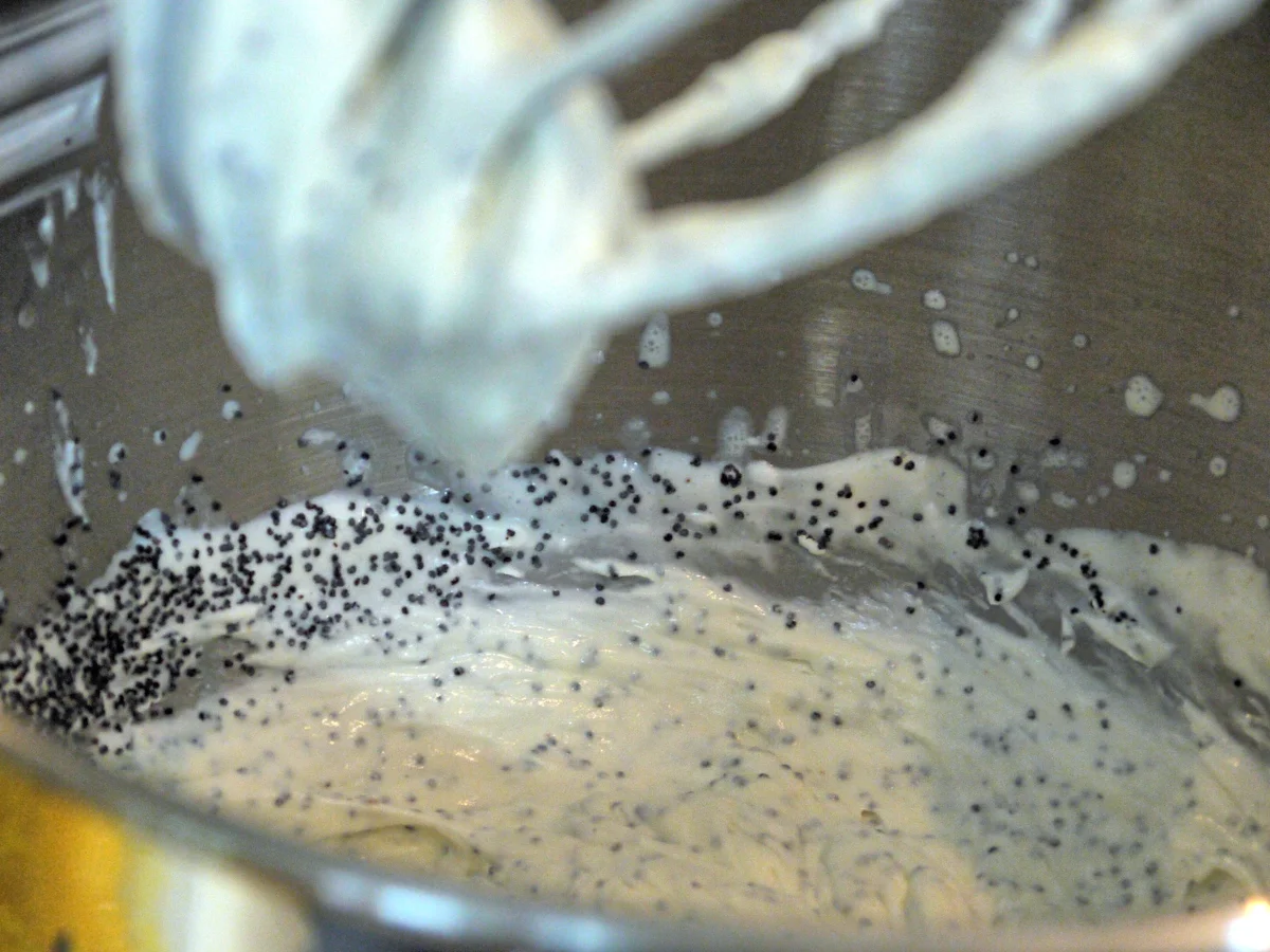 Quark-Mohn-Creme mit beschwipsten Pflaumen - Rezept - Bild Nr. 1523