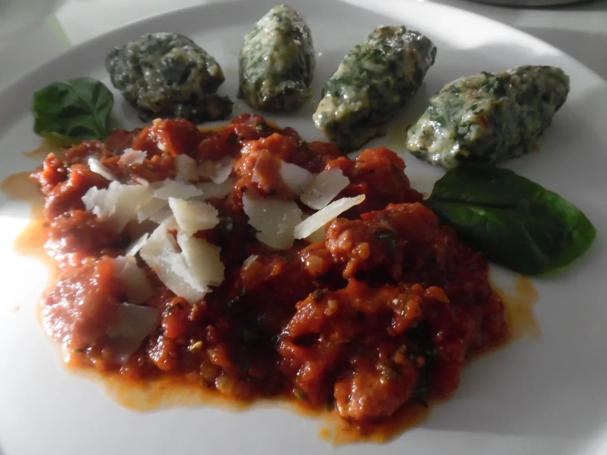 "Malfatti", norditalienische Spinat-Nocken - Rezept - Bild Nr. 1497