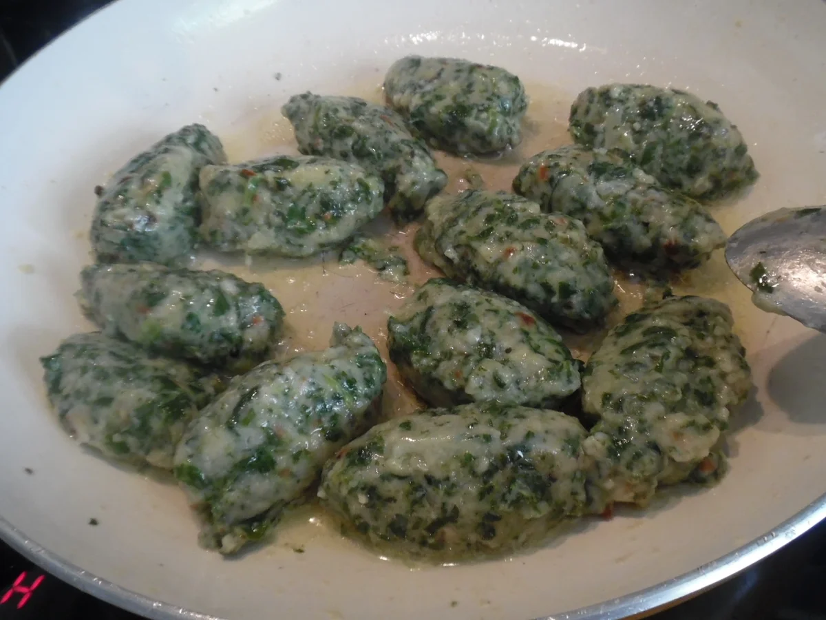 "Malfatti", norditalienische Spinat-Nocken - Rezept - Bild Nr. 1498