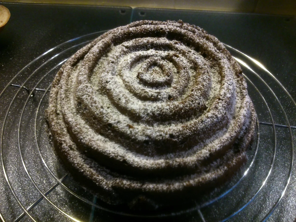 Schoko-Torte mit Rum-Guss - Rezept - Bild Nr. 1517