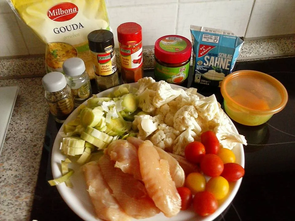 Rezept: Knackiger Auflauf Bild Nr. 1517 Knackiger Auflauf - Rezept - Bild Nr. 1517