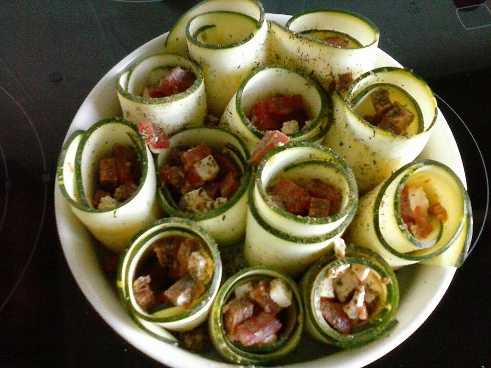 Zucchinirollen- Auflauf  - Rezept - Bild Nr. 1523