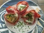 Schinken - Ei - Nester - Rezept - Bild Nr. 1525